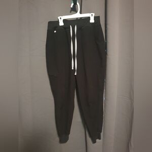Figs Charcoal Joggers with Light Drawstring